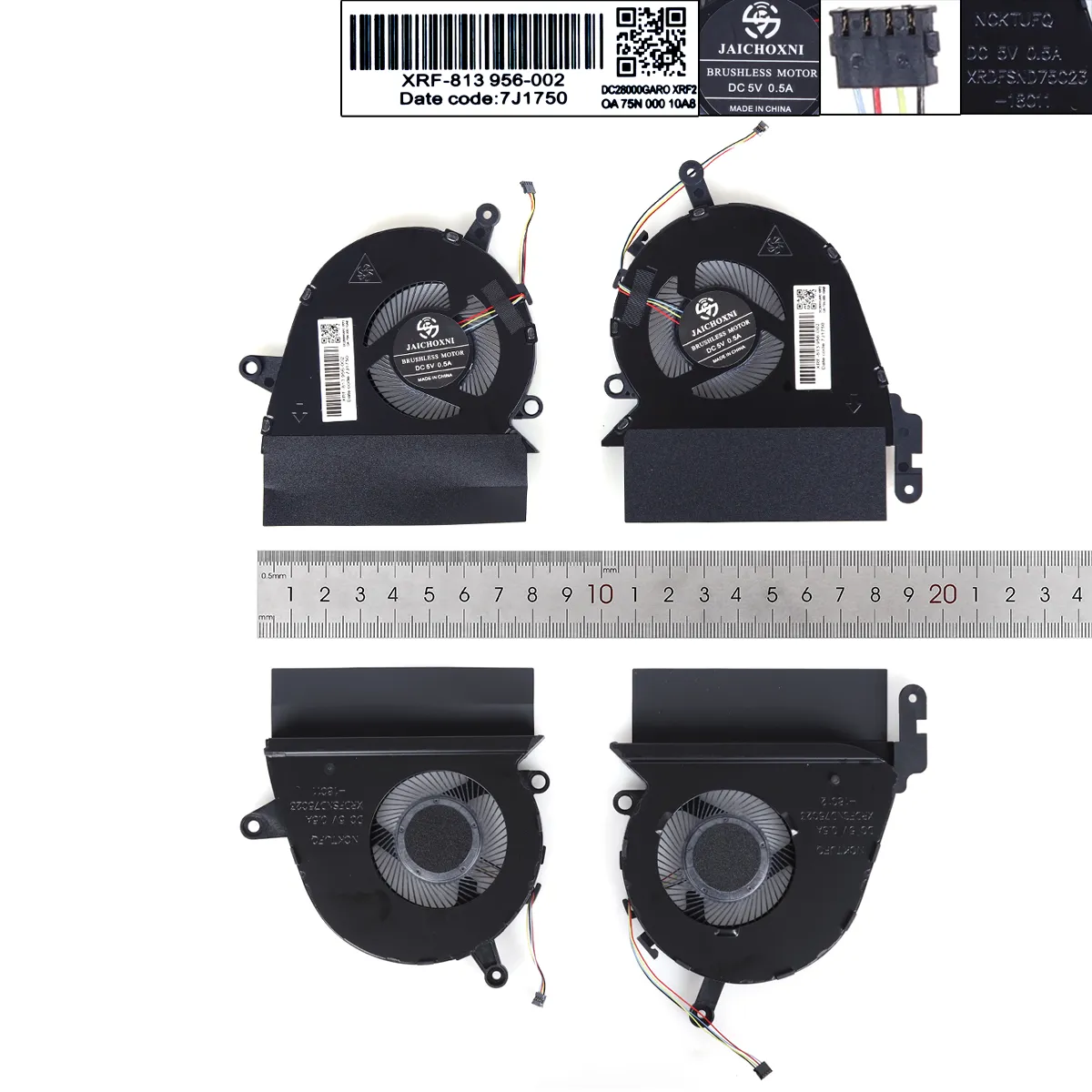 Ventilátor chlazení HP Spectre X360 15-DF 15T-DF , pro CPU + GPU