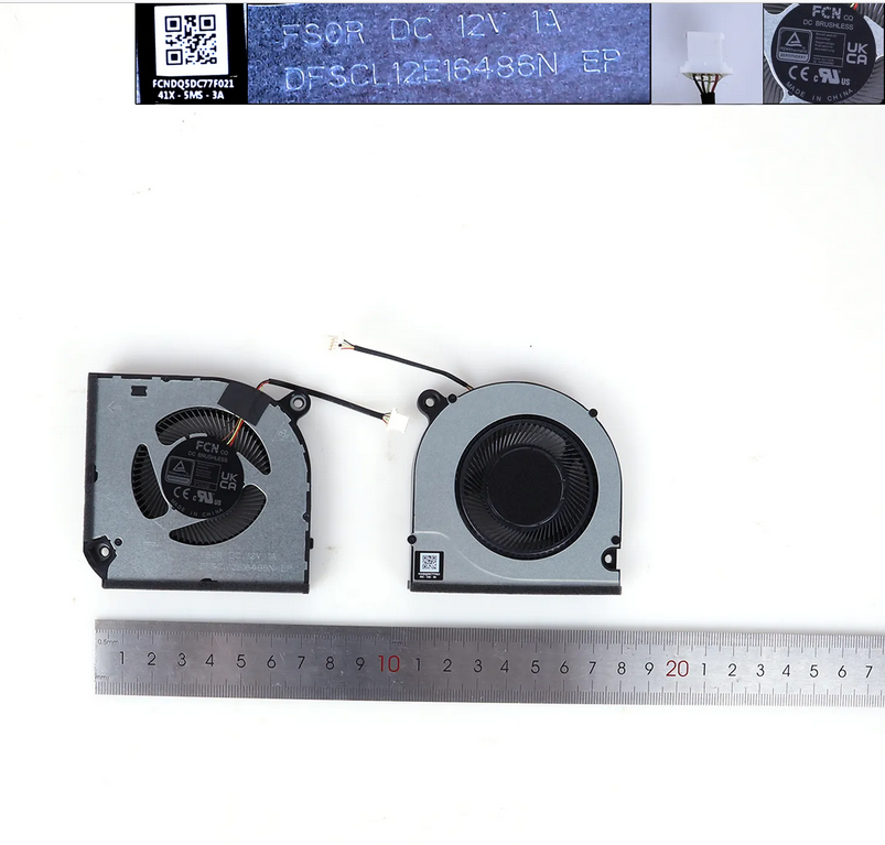 Ventilátory chlazení pro Acer Nitro V 15 ANV15-51 ANV15-41 ANV15-51, CPU + GPU