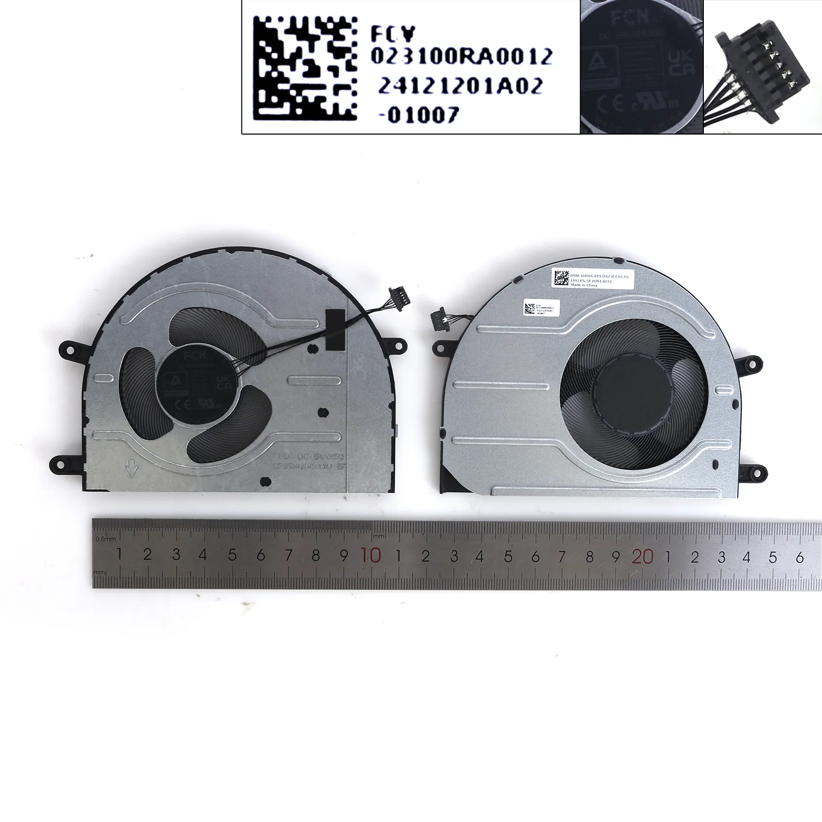 Ventilátor chlazení pro Lenovo Ideapad Flex 5 14IAU7 82R7 Flex 5 14ALC7