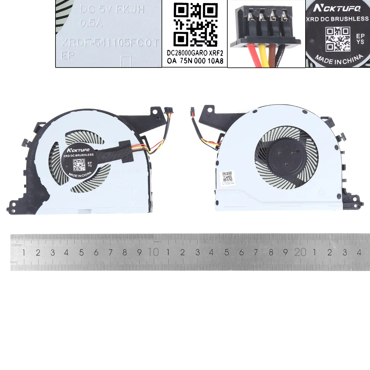 Ventilátor chlazení pro Lenovo IdeaPad 330-15ICN 330-15ARR 330