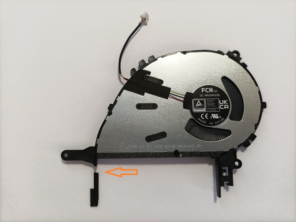 Ventilátor pro ASUS Vivobook X1404 X1404VA X1404ZA