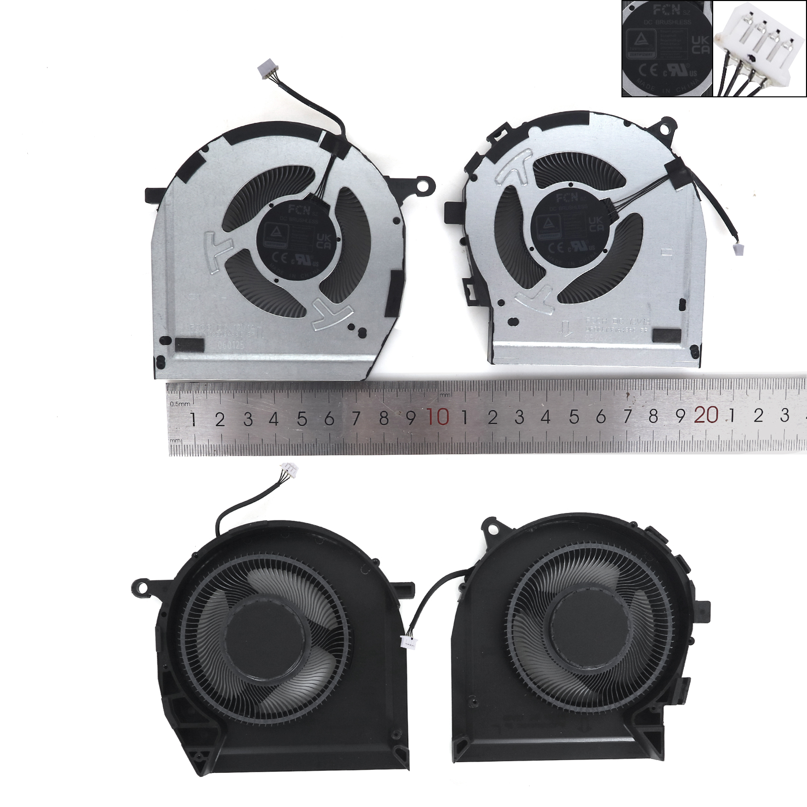 Ventilátory chlazení Lenovo y7000p rok 2024 Y7000P, GPU + CPU, 12V, verze 6