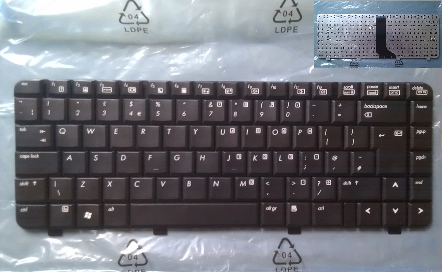 Klávesnice HP 6520S 6720S HP Compaq 500 510 520 530 540 550