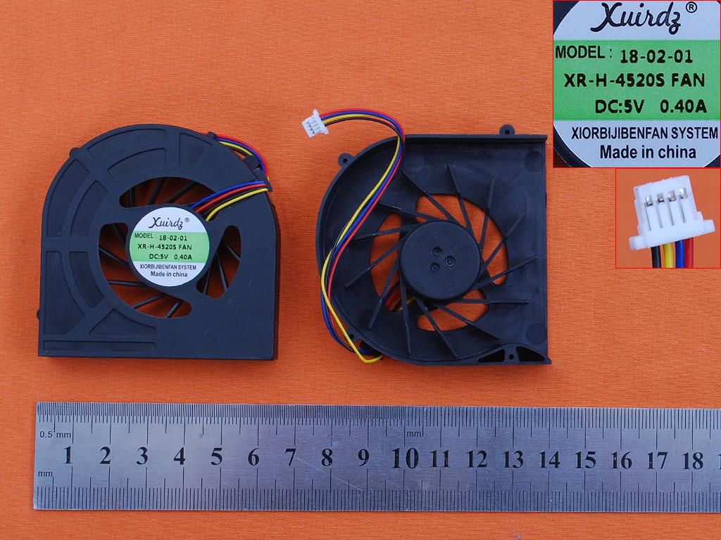 Ventilátor chlazení pro HP ProBook 4520s 4525s 4720s
