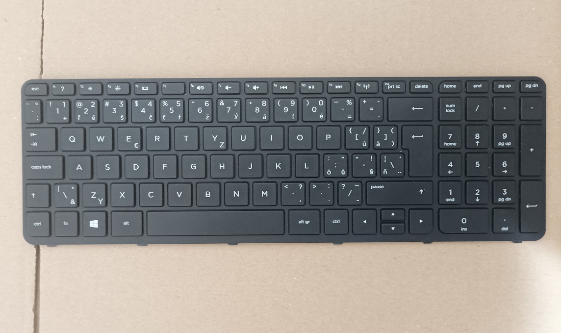 Klávesnice česká HP Pavilion 15-E 15-N 15-D 15-G 15-R 15-A 15-S