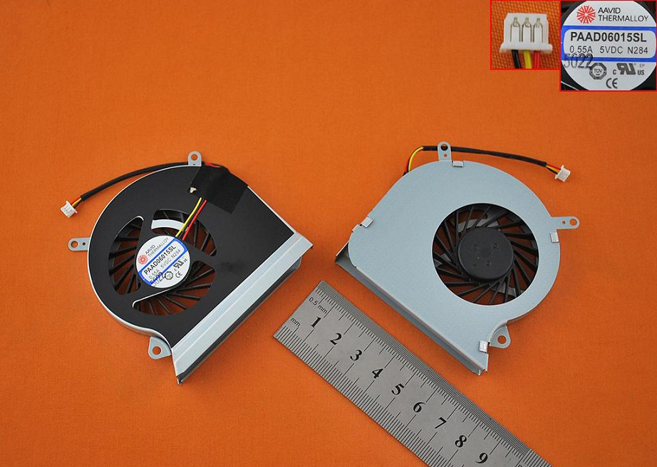 Ventilátor chlazení pro MSI GE60 MS-16GA MS-16GC CPU-VGA E33-0800401-MC2
