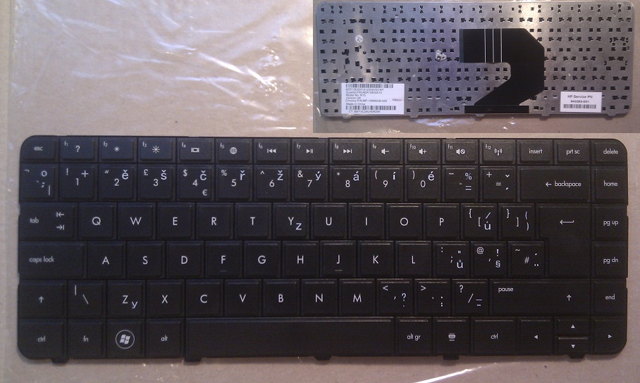 Klávesnice CZ HP Pavilion G4-1000 G6-1000 CQ43