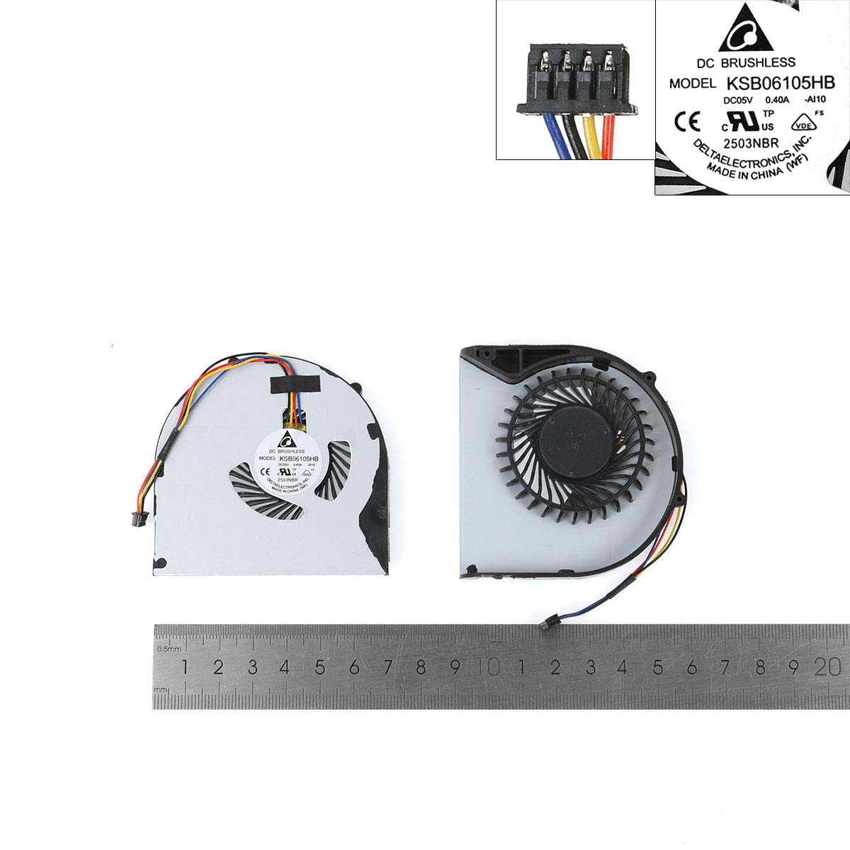 Ventilátor chlazení pro Lenovo B480 B480A B485-B490 B590 M490 M495 E49