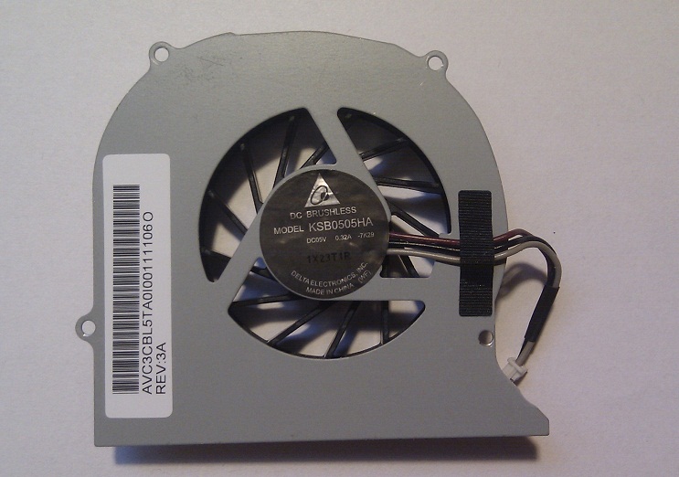 Ventilátor chlazení pro Toshiba Satellite P300, verze 2