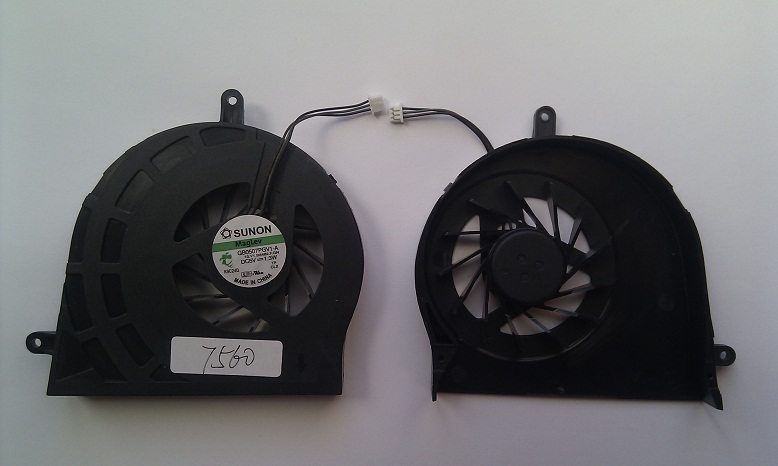Ventilátor chlazení pro Acer Aspire 7560 7560G 7750 7750G 7750Z