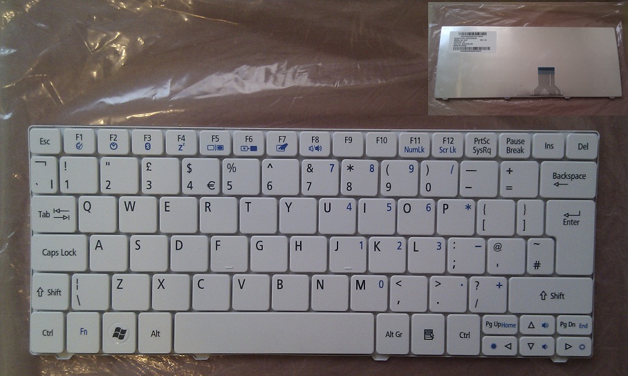 Klávesnice pro Acer Aspire One 721 722 1410 1810T 751