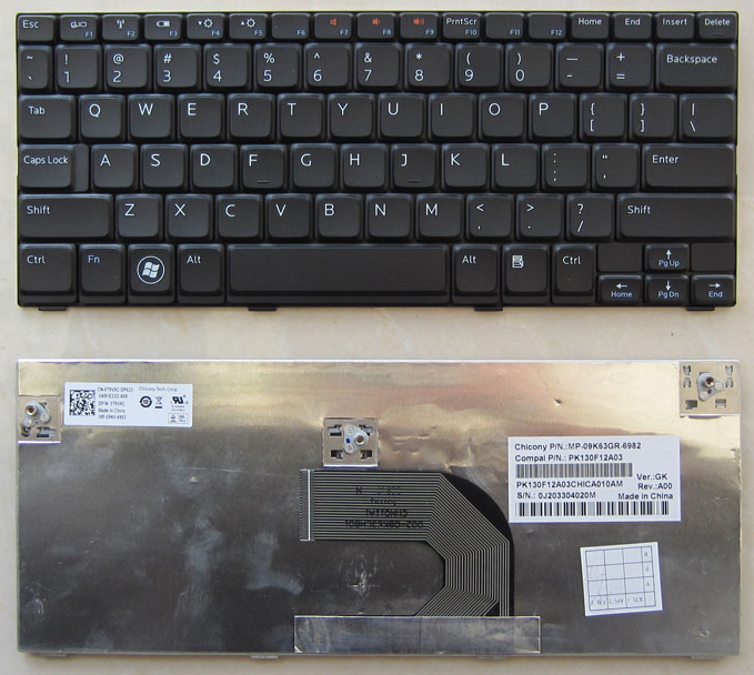 Klávesnice Dell Inspiron mini 1012 1018 V3272