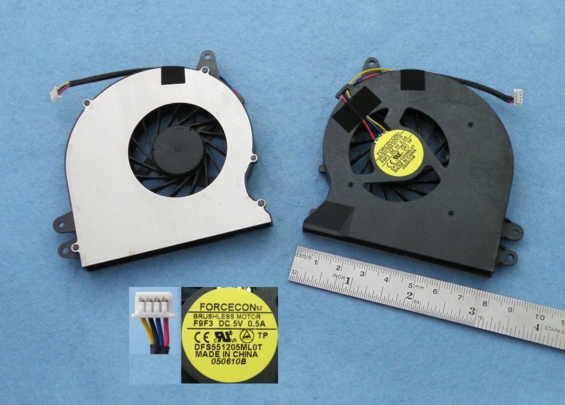Ventilátor chlazení pro Asus N71 N71JQ N71JV N71JA N71VG