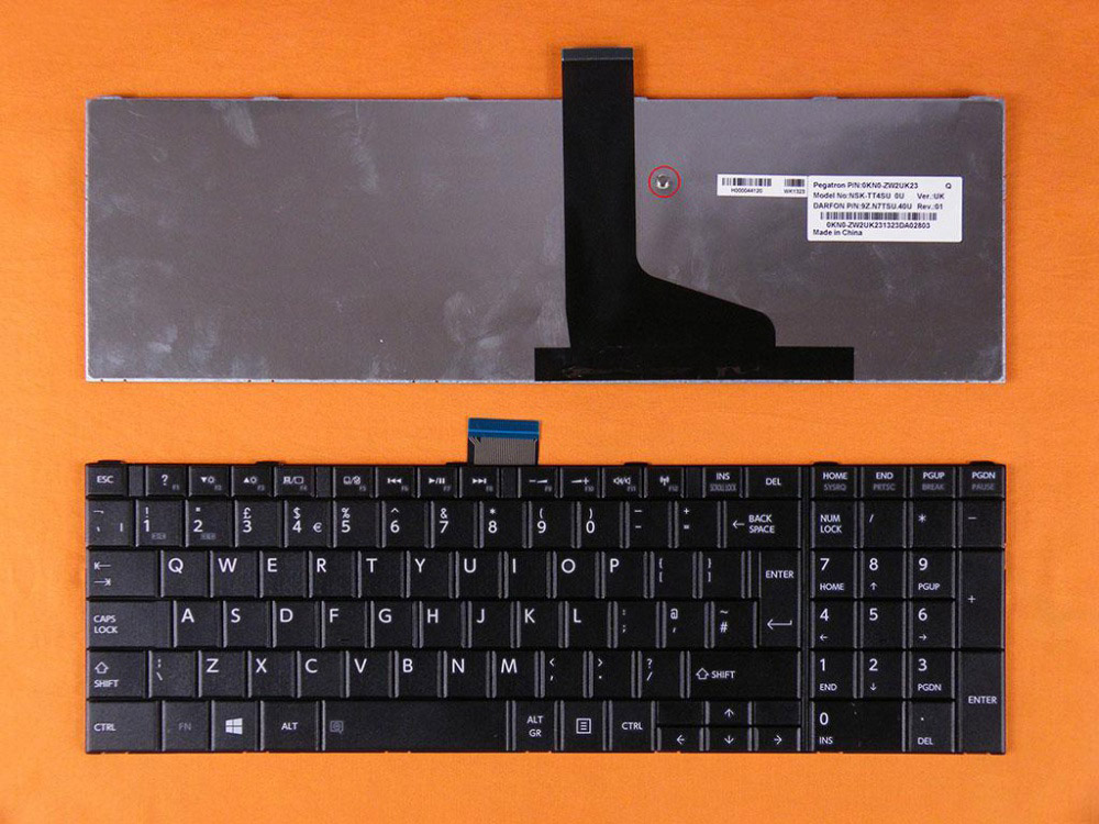 Klávesnice Toshiba Satellite Pro C850 C855 C850D C870 L850 L855