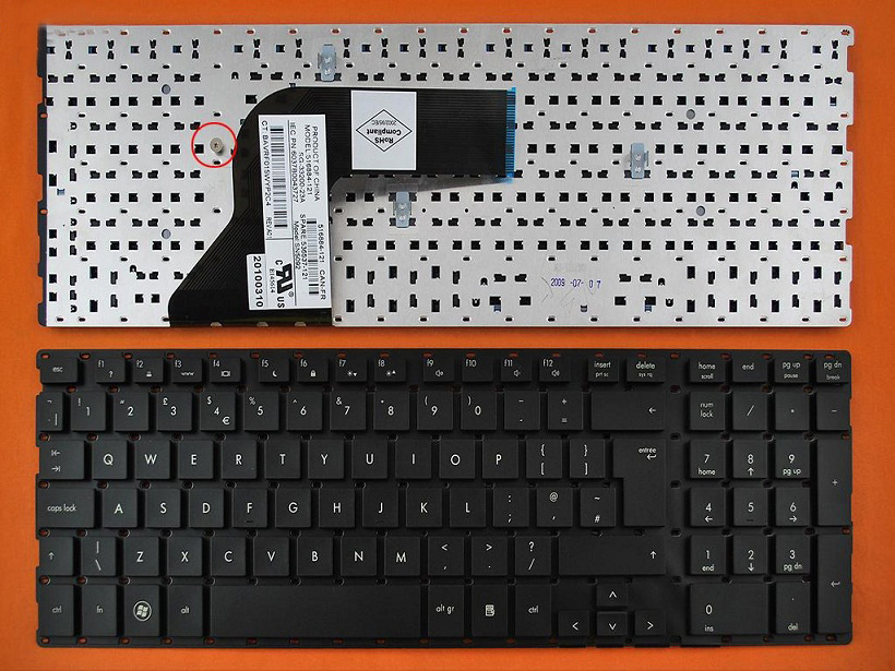 Klávesnice HP Probook 4700 4510S 4515S 4710S 4750S