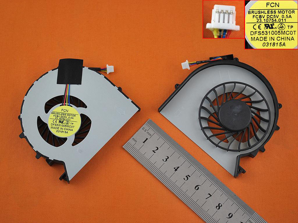 Ventilátor chlazení HP Probook 450 G0 450 G1 455 G1