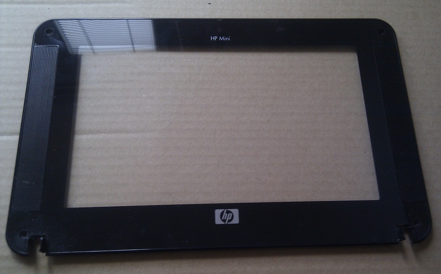 Přední plastový rámeček/bezel LCD z netbooku HP Mini-Note 2133