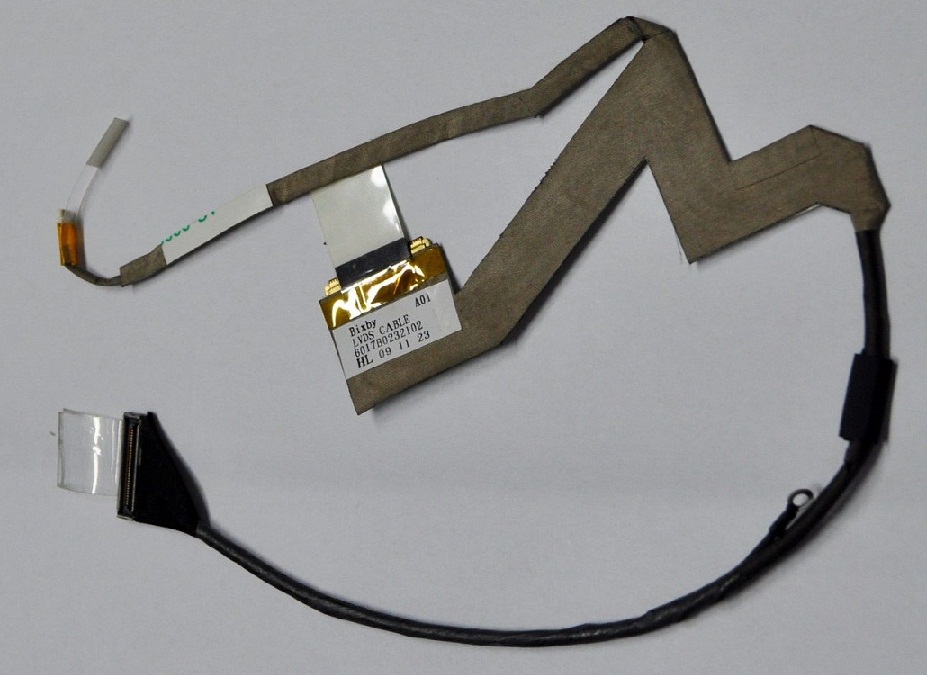 LCD flex kabel pro notebooky HP Mini 110-1000, krátký