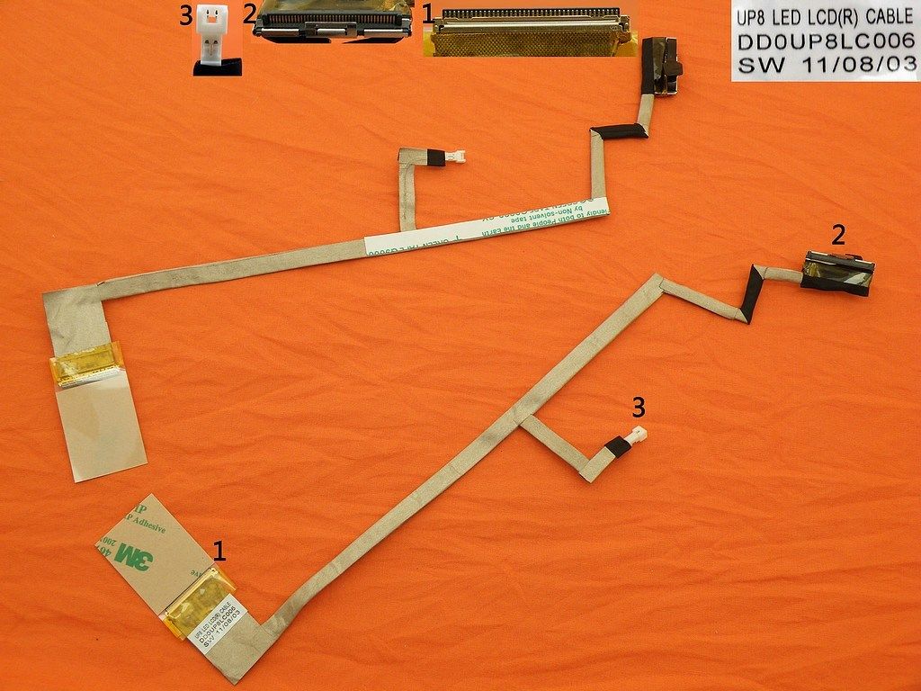 LCD flex kabel pro notebooky HP Pavilion DV6 LED