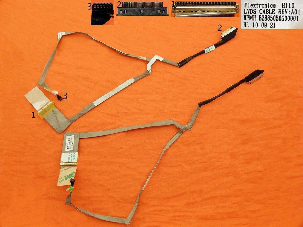 LCD flex kabel pro notebooky HP CQ10-400 Mini 110-3000
