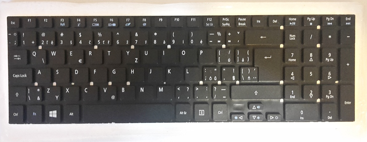 Klávesnice CZ/SK pro Acer Aspire E5-511 E5-511G E5-511P