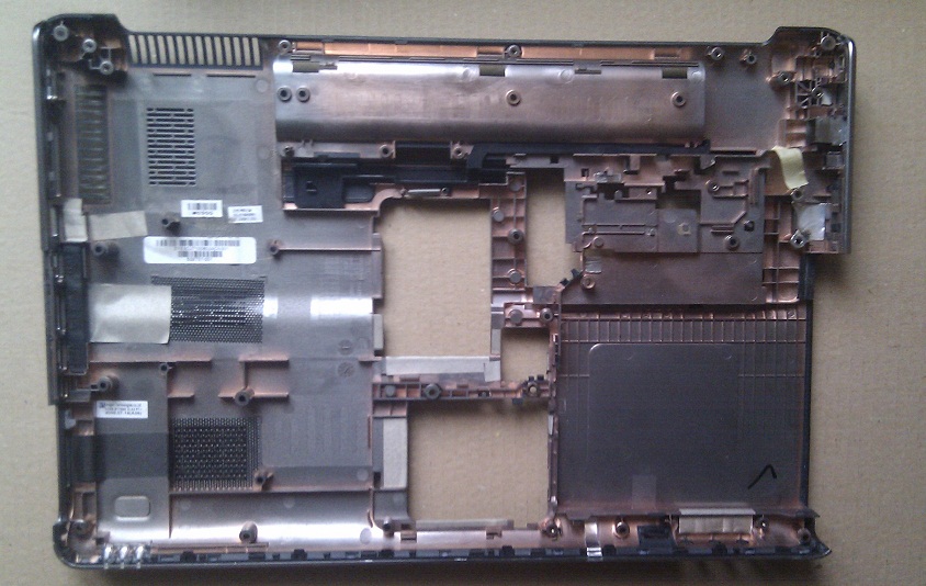 Spodní plastový díl (vana) z notebooku HP Pavilion dv6-1299ea