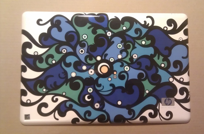 HP Pavilion dv6-1299ea - zadní kryt LCD