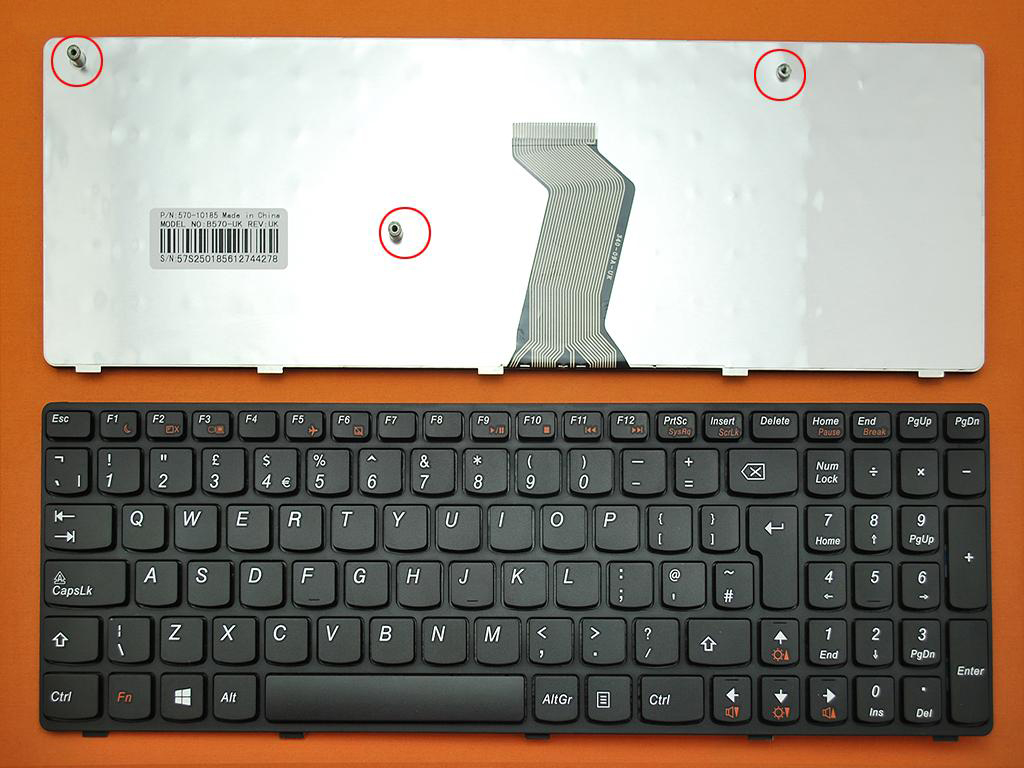 Klávesnice pro Lenovo B570 B570A B570G B575 V570 B590 V570 V570C Z570