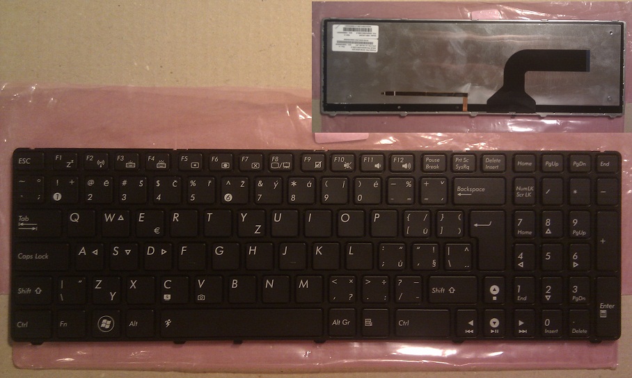 Klávesnice CZ Asus G51 G51J G51JX G51VX G53 G53JH G53S