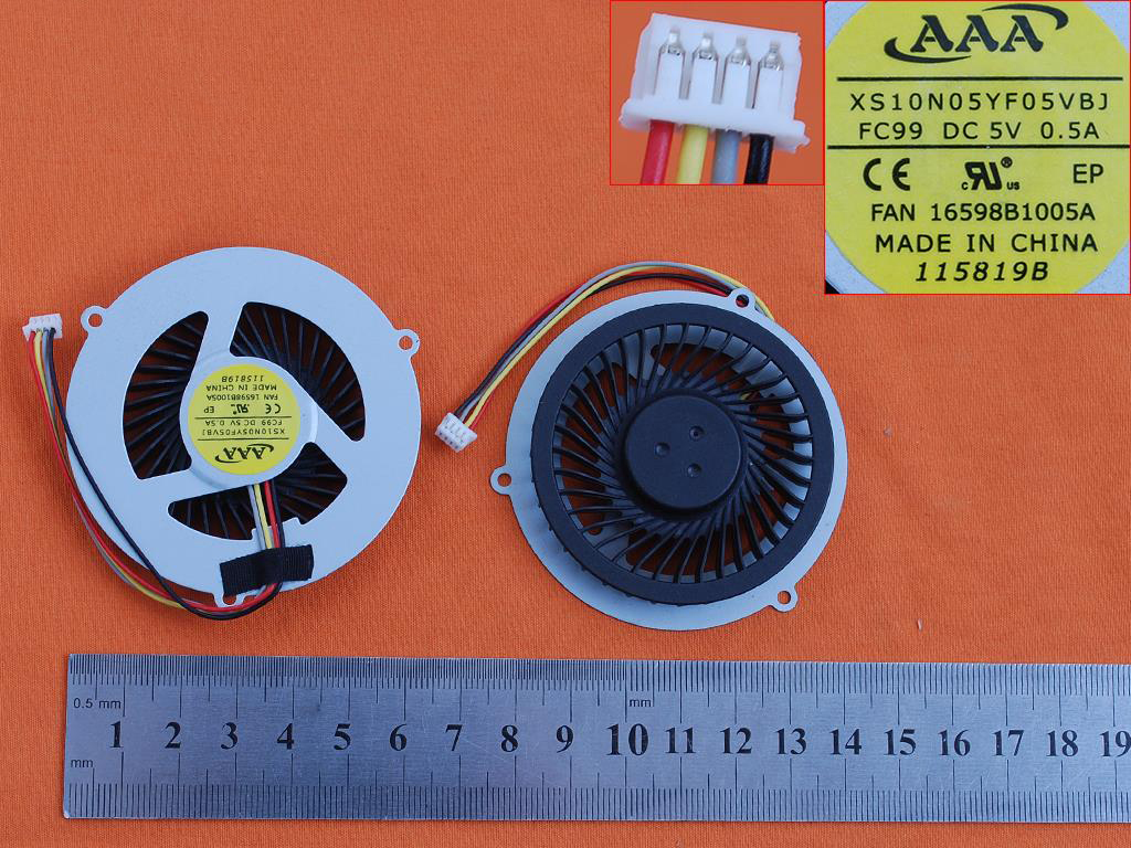 Ventilátor chlazení IBM Lenovo Ideapad Y570 Y570A