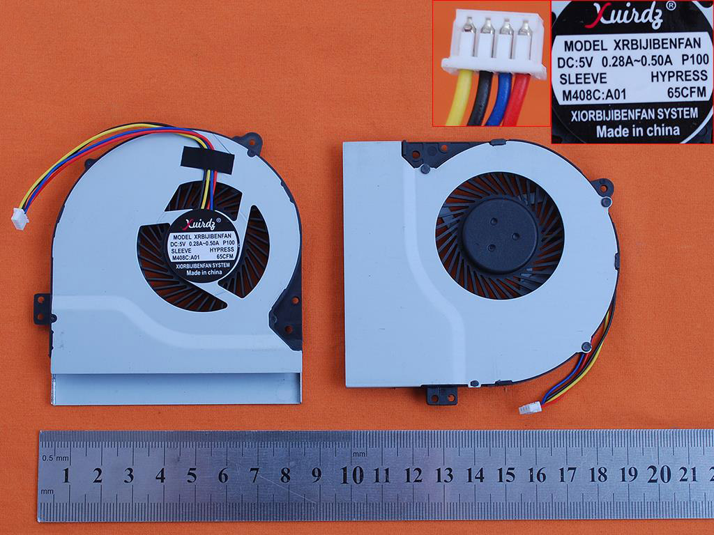 Ventilátor chlazení pro Asus X550 X550V X550C X550VC