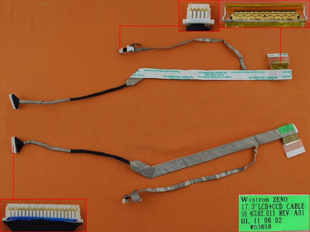 LCD flex kabel pro notebooky HP Probook 4710 4720