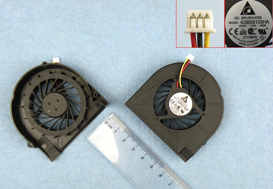 Ventilátor chlazení pro HP Compaq Presario CQ50 CQ60 CQ70 G50 G60 G70