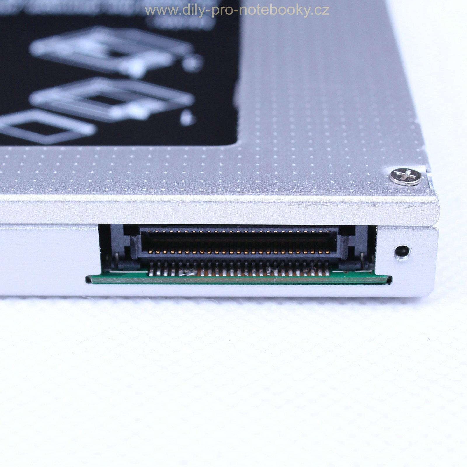Rám / rámeček na HDD / harddisk / SSD místo CD / DVD mechaniky (PATA) , 12,7mm