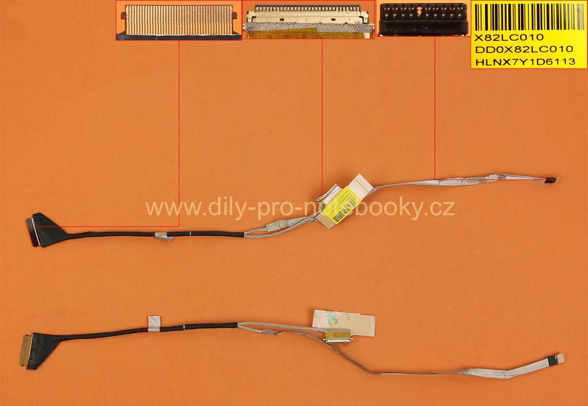 LCD flex kabel pro notebooky HP ProBook 430 440 450 470 G4, verze 2