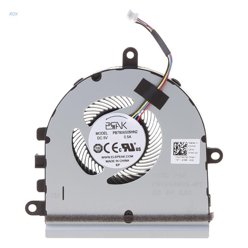 Ventilátor chlazení pro Dell Inspiron 15 5570 15-5575 3583 , verze 2