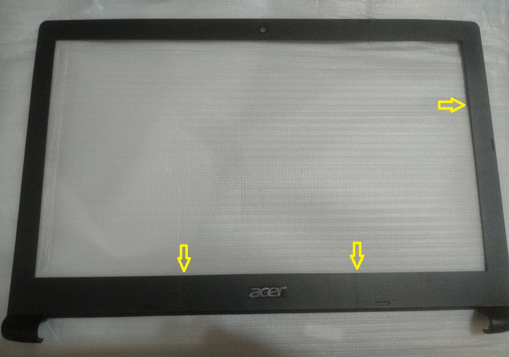 Přední rámeček LCD / bezel pro Acer Aspire A515-51 A515-41G A515-42G A315-31 A315-51 A315-53G