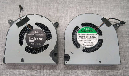 Ventilátor chlazení pro Dell G3 3590 G3-3590 2020 G3-3500 G3 15 3500, pro CPU + GPU