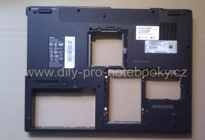 Acer TravelMate 2410 -  spodní plastvový díl - vana 