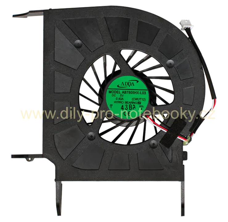 Ventilátor chlazení pro HP DV6 DV6T DV6Z-1100 DV6-1000 1100 1200 532614-001 5326
