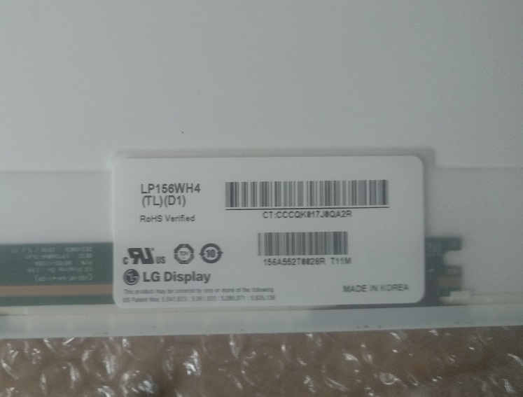 LP156WH4 (TL) (A1) LCD 15.6" 1366x768 WXGA HD LED 40pin