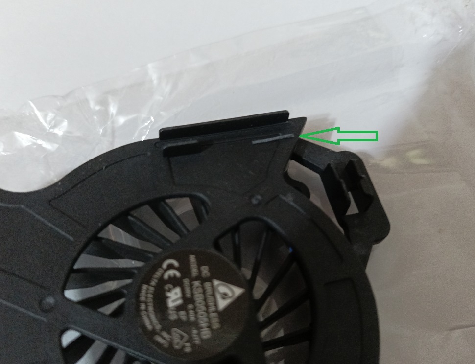 Ventilátor chlazení pro HP/Compaq DV6-6000 DV6-6050 DV6-6200 DV7-6000