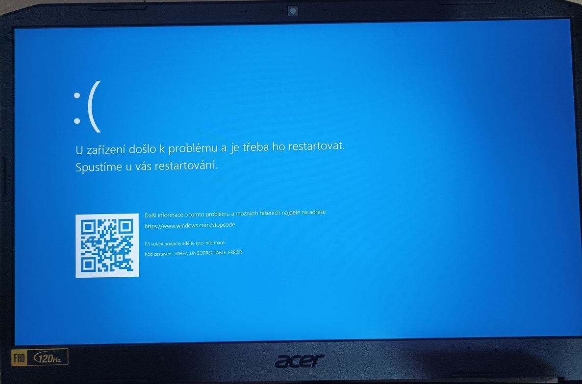 Základní deska Acer Nitro 5 (AN517-52-76JT) , nefunkční